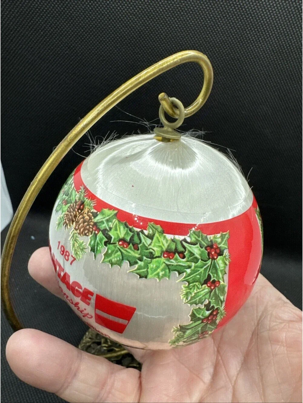Tanglewood Park, NC Vantage Championship Christmas Ornament 1987 1st Edition